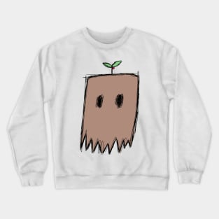 Paper bag ghost Crewneck Sweatshirt